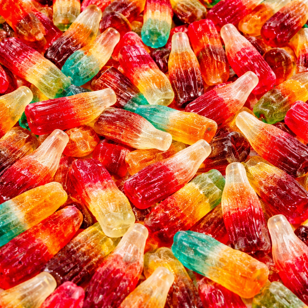 Bunte Flaschen 500g