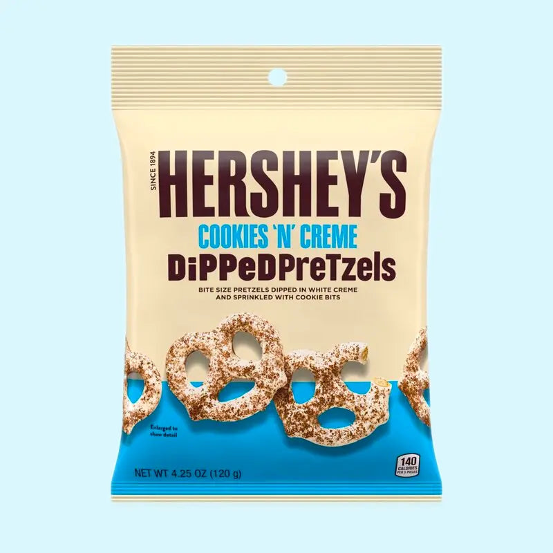 Hershey's Dipped Pretzels Cookies 'n' Creme Hershey's