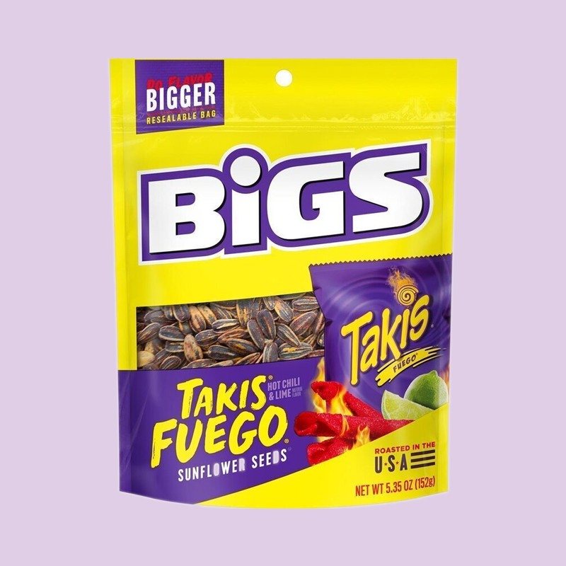 BIGS Sunflower Seeds Takis Fuego 152g