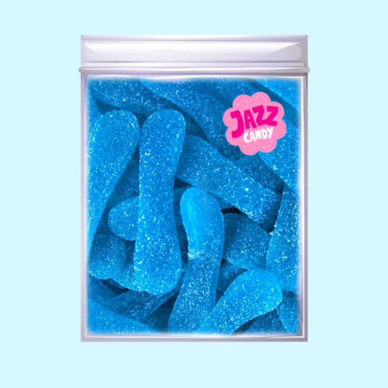 Blaue saure Zungen Jazz Candy