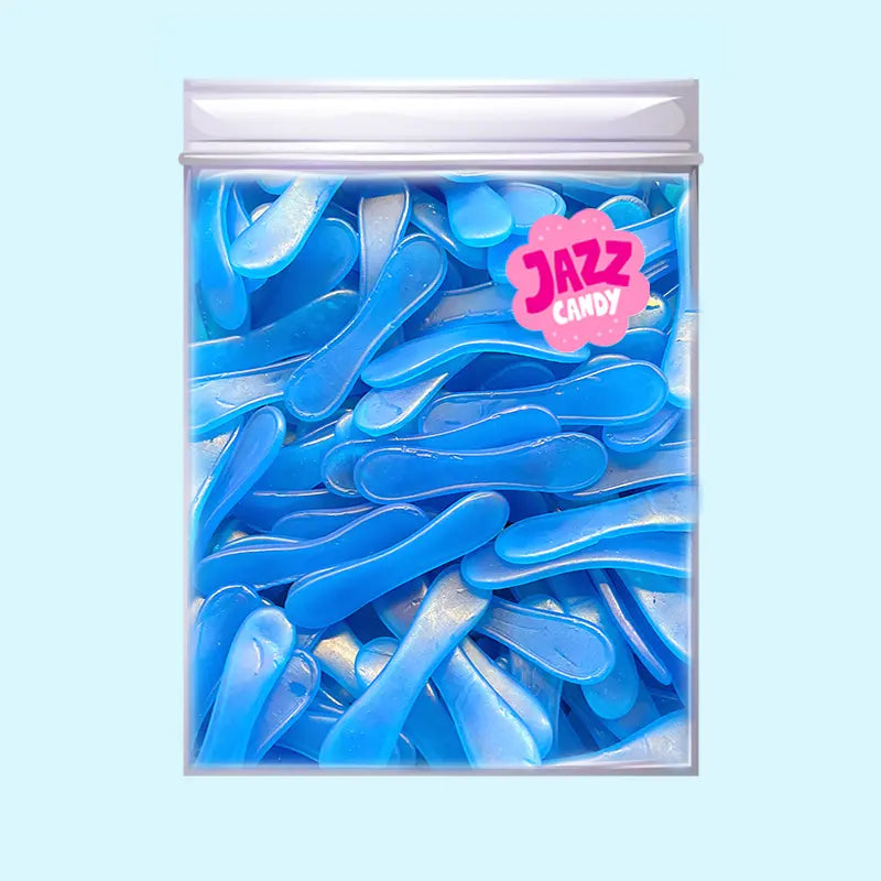 Blaue süße Zungen Jazz Candy
