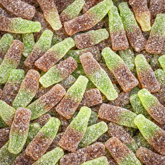 Vegane Cola Flaschen (500g)