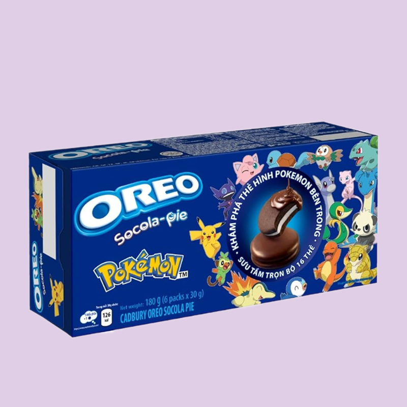 Oreo Pokemon Pie Choco 180g