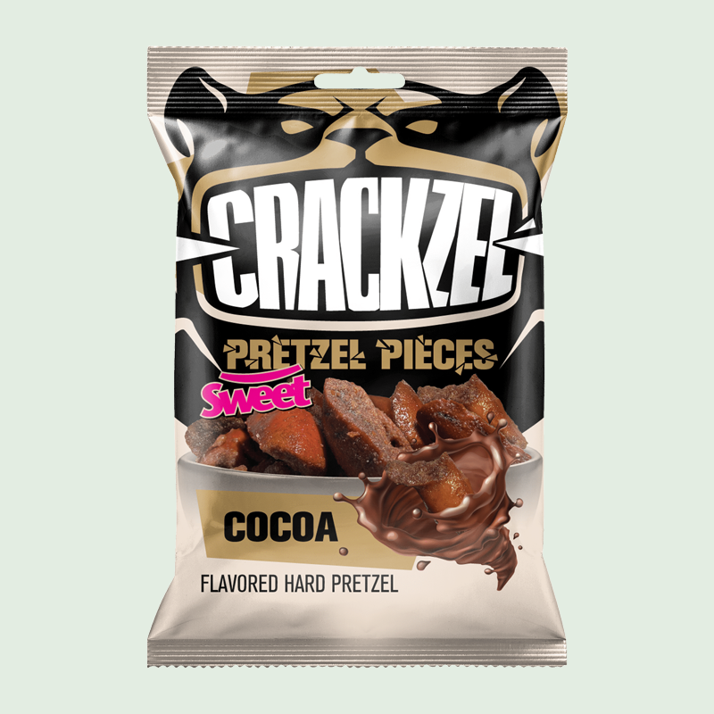 Crackzel Pretzel Pieces Sweet Cocoa 85gr