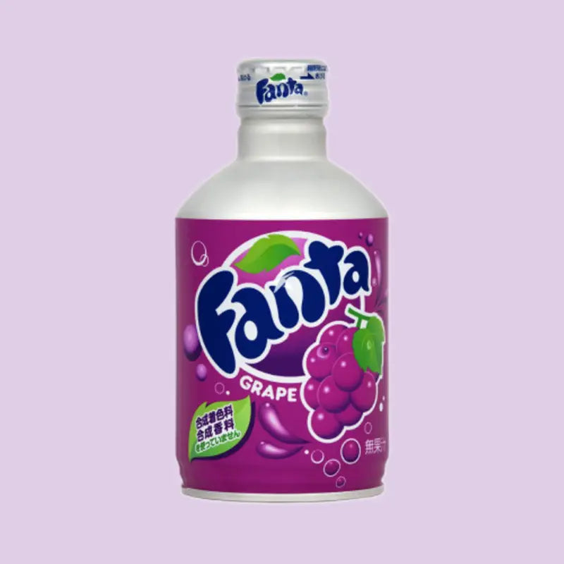 Fanta Grape Metall-Flasche Fanta
