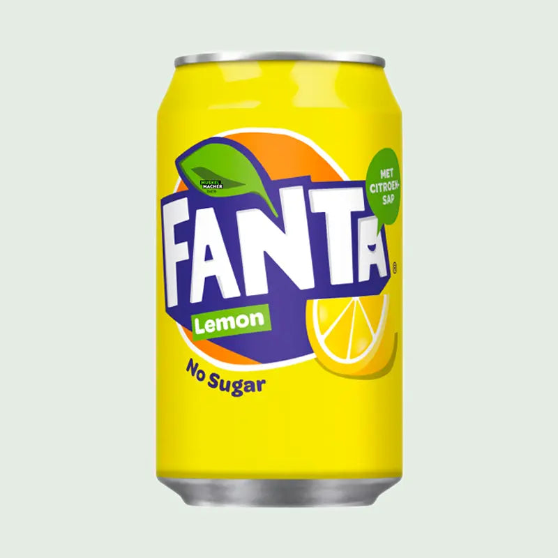 Fanta Lemon - No Sugar Fanta
