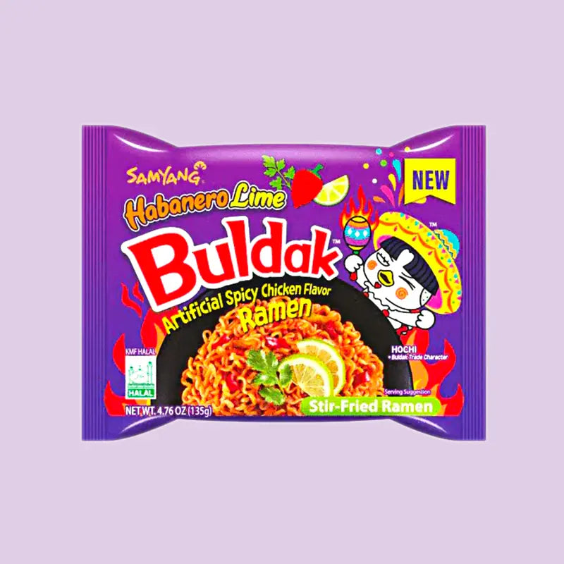 KR Buldak Habanero Lime - 5er Set Samyang