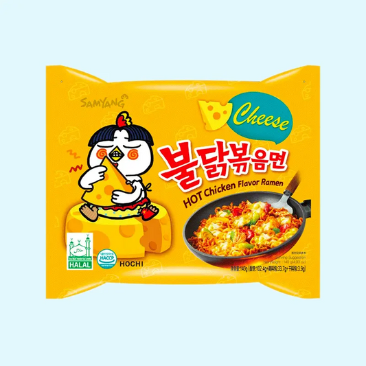 KR Noodle Hot Chicken Cheese - 5er Set Samyang