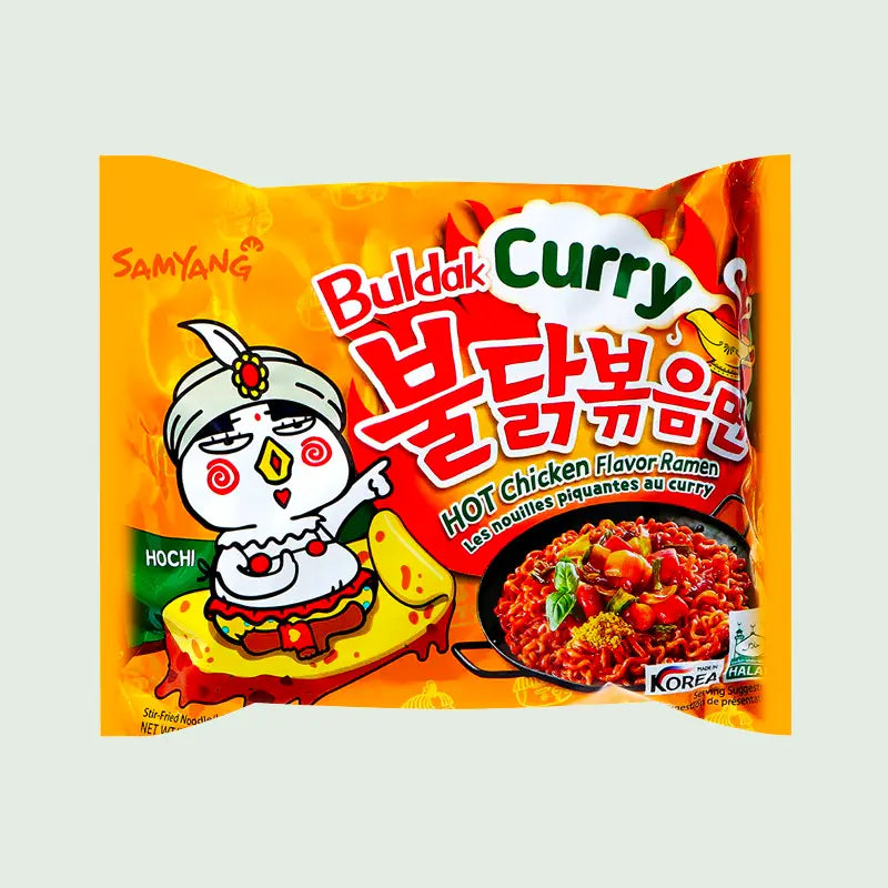 KR Noodle Hot Curry Chicken - 5er Set Samyang