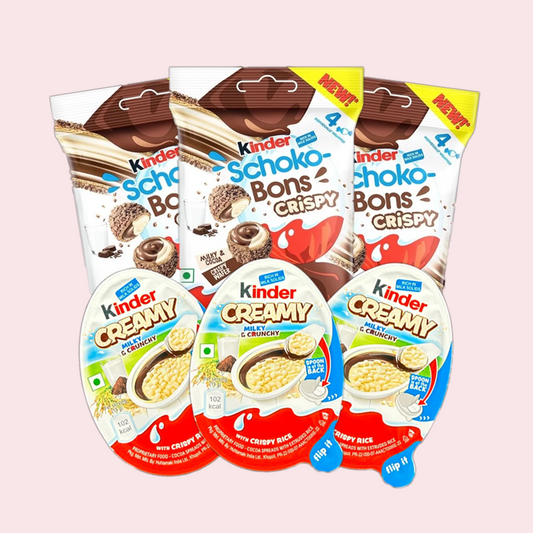 Kinder Creamy & Schoko-Bons Crispy Bundle