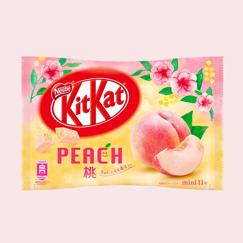 KitKat Mini Peach Limited Edition KitKat