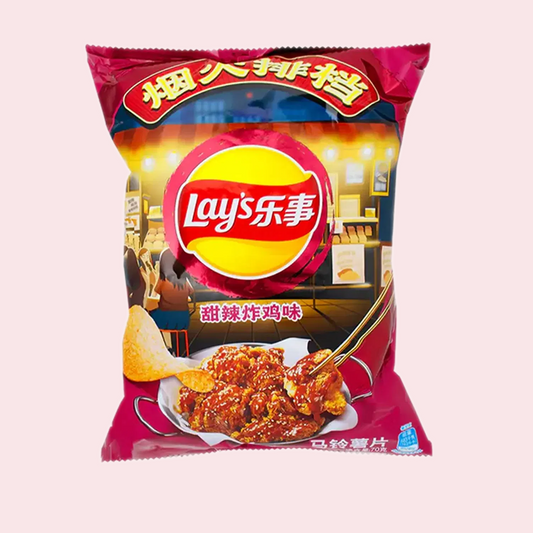 Lay's Sweet & Spicy Chicken Chips 70g