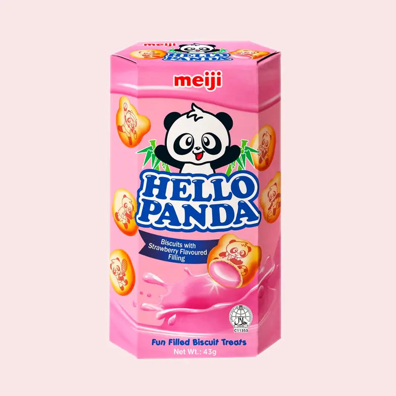 Meiji Hello Panda Strawberry Meiji