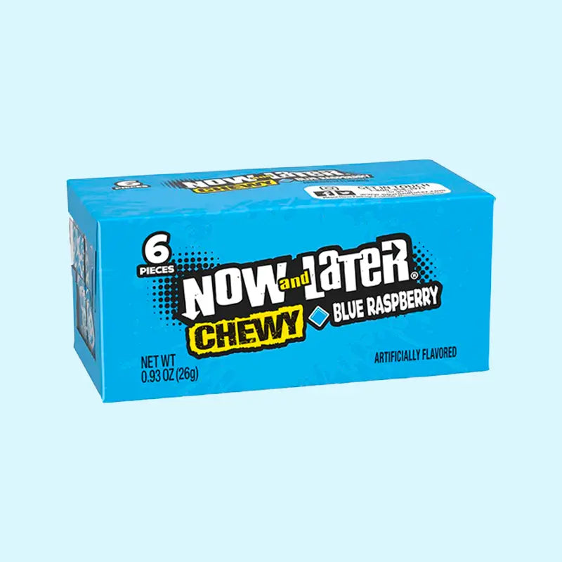 Now & Later Chewy Blue Raspberry Now and Later