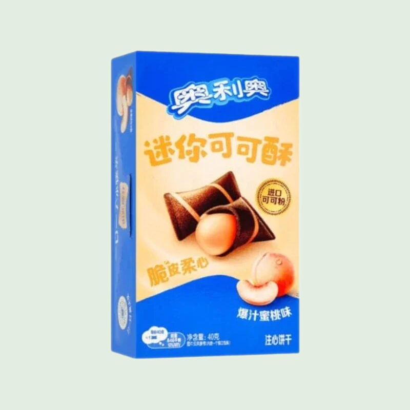 Oreo Mini Cocoa Crisp Peach Asia 40g