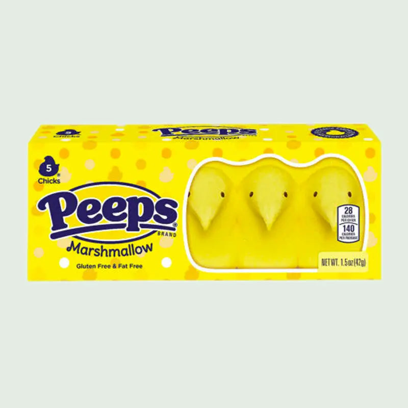 Peeps Yellow Chicks Marshmallows Peeps