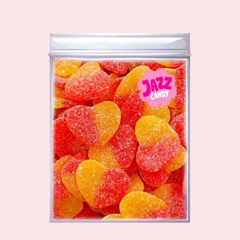 Pfirsich Herzen Jazz Candy