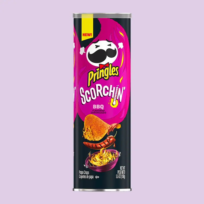 Pringles Scorchin BBQ Pringles