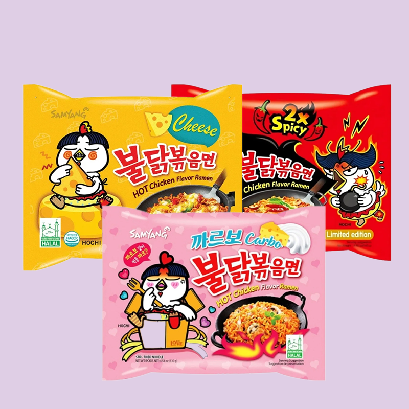 Samyang Buldak Ramen Bundle 410g