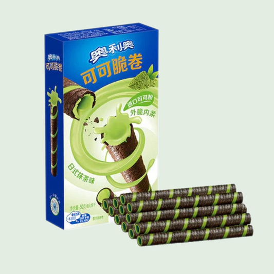 Oreo Cocoa Crisp Roll Matcha Asia 50g