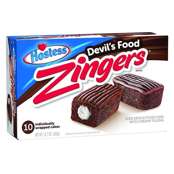 Hostess Zingers Devil's Food Chocolate 360g