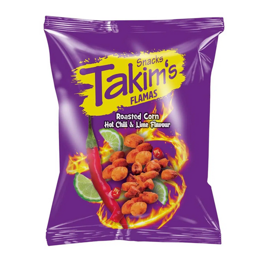 Takim's Roasted Corn Hot Chili & Lime 100g